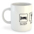 KRUSKIS 325ml Sleep Eat and Ski Mug