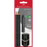 Pencil Set Faber-Castell Black (5 Units) (10 Units)