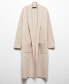 Фото #2 товара Women's Pockets Detail Oversized Knitted Coat