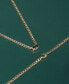 ფოტო #5 პროდუქტის Green Tourmaline Bezel 18" Pendant Necklace (1/2 ct. t.w.) in Gold Vermeil, Created for Macy's