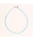 ფოტო #2 პროდუქტის Limited Lusia Necklace - Baby Blue - Silver