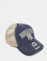 Фото #1 товара 47 Brand – NY Yankees – Kappe in gewaschenem Blau mit Rückseite aus Mesh