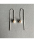 ფოტო #2 პროდუქტის Paloma Pearl Threaders Silver