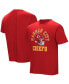 Фото #1 товара Men's Red Kansas City Chiefs Field Goal Assisted T-shirt