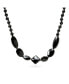 ფოტო #2 პროდუქტის Geometric Faceted Onyx Beads Endless Layering Long Warping Strand Necklace For Women 53 Inch