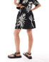 Фото #4 товара Vero Moda Aware wrap mini skirt co-ord in palm print