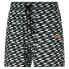 Фото #1 товара Puma Printed 5.5 Inch Swim Trunk Mens Black Casual Athletic 85942801