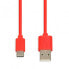 Фото #3 товара Кабель USB A — USB C Ibox IKUMTCR Красный 1 m