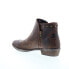 Фото #6 товара Rawhide 5061 Womens Brown Leather Zipper Cowboy Western Boots