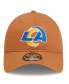 Men's Brown Los Angeles Rams Core Classic 2.0 9TWENTY Adjustable Hat