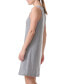 ფოტო #3 პროდუქტის Women's Sleeveless Tank Sleep Dress