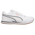 Фото #1 товара Puma St Runner V3 Bold Lace Up Mens White Sneakers Casual Shoes 388128-03