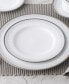 Фото #8 товара Silver Colonnade 4 Piece Salad Plate Set, Service for 4
