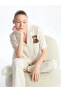Фото #2 товара Пижама LC WAIKIKI Женская модель с коротким рукавом в полоску