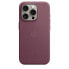 Фото #2 товара Apple iPhone 15 Pro FineWoven Case with MagSafe - Mulberry