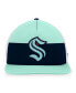 ფოტო #2 პროდუქტის Men's Blue, Navy Seattle Kraken Special Edition 2.0 Trucker Snapback Adjustable Hat