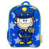 ME HUMANITY Blue Interchangeable Professions Backpack