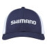 Фото #5 товара Бейсболка кепка Shimano Logo Trucker Цвет - Синий Размер - Универсальный (AHATLGBL) Fi...