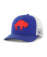Men's Royal Buffalo Bills Adjustable Trucker Hat