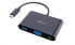 Фото #1 товара Akasa Type-C to VGA and power delivery adapter with extra USB 3.0 Type-A port - 1920 x 1200 pixels