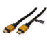 Фото #6 товара Разъем HDMI 1м Rotronic HDMI Type A (Standard) - 3D - Черно-золотой