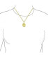 ფოტო #4 პროდუქტის 14K Yellow Real Gold Religious Medal Saint Christopher Pendant Necklace For Women s Patron Saint of Travel NO Chain