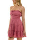 ფოტო #3 პროდუქტის Juniors' Emma Tiered Spaghetti-Strap Dress