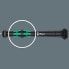 Wera 2055 PZ Screwdriver for Pozidriv screws for electronic applications - 13 mm - 17.7 cm - 13 mm - Black/Green