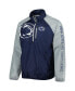 Фото #3 товара Куртка-полузип G-III Sports by Carl Banks для мужчин с логотипом Penn State Nittany Lions, синего и серого цвета