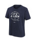 ფოტო #2 პროდუქტის Big Boys and Girls Navy Dallas Cowboys 2023 NFC East Division Champions Locker Room Trophy Collection T-shirt