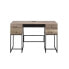 Desirre Desk, Rustic Oak Коричневый, 1 Count - фото #3