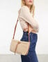 & Other Stories shearling handbag in beige