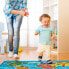 Фото #7 товара Коврик для детской комнаты Relaxdays Kinderteppich Weltkarte 150x100 см