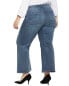 Фото #2 товара Nydj Plus Waist Match Relaxed Flare Jean Women's