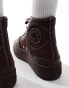 Converse Chuck Taylor All Star Construct Hi trainers in dark brown Коричневый, 38 - фото #3