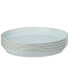 Kiln Collection Stoneware Coupe Dinner Plates, Set Of 4