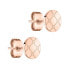 Fashion bronze stud earrings TJ-0051-E-07