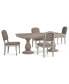 Фото #1 товара Anniston Dining 5-Pc. Set (Rectangular Table, 4 Side Chairs)