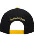 ფოტო #5 პროდუქტის Men's Black and Gold Los Angeles Lakers Hardwood Classics Snapback Hat