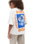 Фото #2 товара ASOS DESIGN Disney oversized t-shirt with stitch print in white