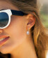 ფოტო #4 პროდუქტის Cultured South Sea Pearl (9 - 9-1/2mm) & Diamond Accent Drop Earrings in 14k Gold
