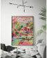 40" x 30" Boho Garden III Art Block Framed Canvas