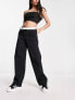 Фото #1 товара ASOS DESIGN relaxed boyfriend trouser in black