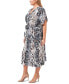 Фото #3 товара Платье женское MSK plus размер Печатное