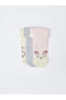 Фото #1 товара LCW baby Desenli Kız Bebek Havlu Soket Çorap 3'lü