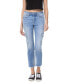 Фото #1 товара Women's Mid Rise Slim Straight Cargo Jeans
