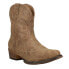 Фото #3 товара Roper Riley Shorty Embroidery Snip Toe Cowboy Womens Brown Casual Boots 09-021-