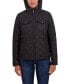 ფოტო #2 პროდუქტის Women's Junior's Quilted Jacket with Hood