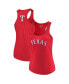 Фото #4 товара Women's Red Texas Rangers Plus Size Swing for the Fences Racerback Tank Top