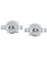 ფოტო #4 პროდუქტის Diamond Stud Earrings (1 ct. t.w.) in 14k White or Yellow Gold